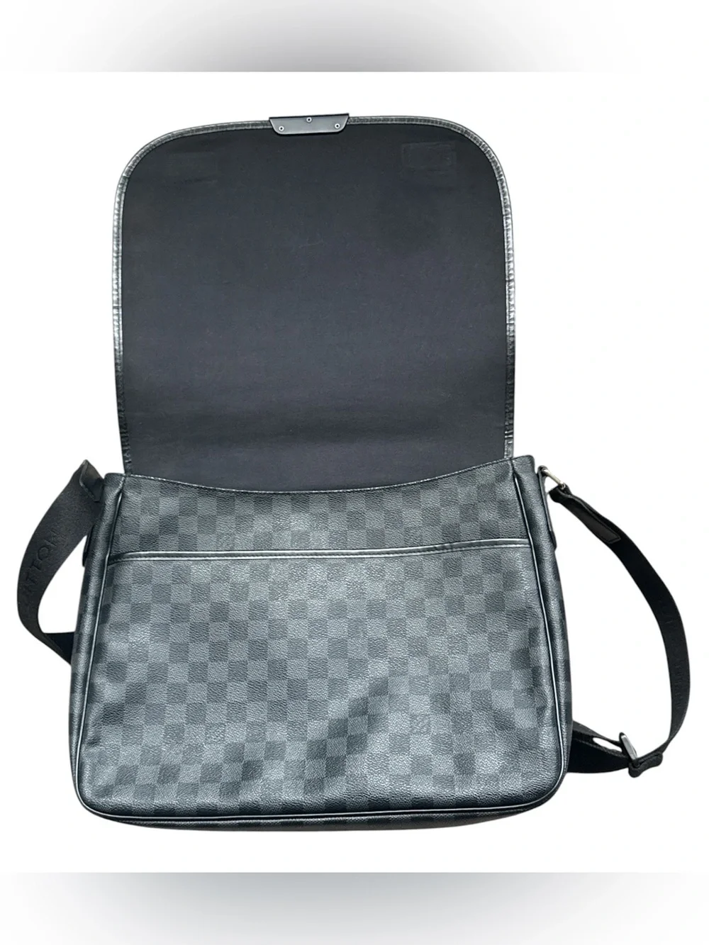 Louis Vuitton Black Damier Graphite Messenger Bag